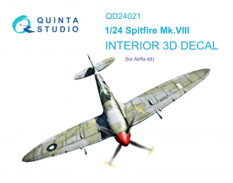 3D Декаль интерьера для Spitfire Mk.VIII (Airfix)