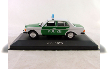 MERCEDES-BENZ 200 Polizei (1976), Mercedes-Benz Offizielle Modell-Sammlung 71, белый