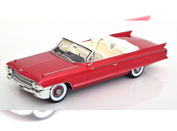 CADILLAC Eldorado Biarritz Convertible open (1962), red metallic