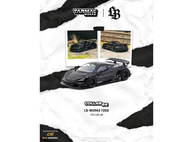 McLaren LB-Works 720S, black