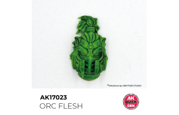 Краска акриловая QUICK GEN - Плоть орка / ORC FLESH, 18мл
