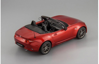 MAZDA MX-5 with removable soft top (2015), red