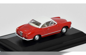 VOLKSWAGEN Karmann Ghia Coupe (1964), red/white