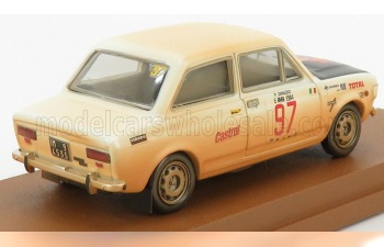 FIAT 128 N97 Rally Isola D'elba (1972) M.Avenoso - P.Dinunzio, White Mud