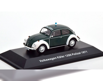 VOLKSWAGEN Kafer 1200 Polizei (1971), dark green white