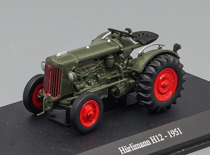 HURLIMANN H12 Tractor 1951, Green