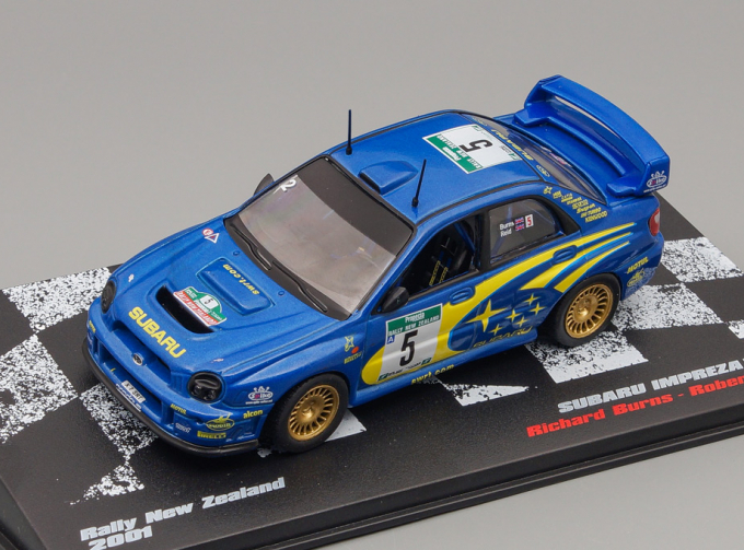 SUBARU Impreza WRC R.Burns - R.Reid 2001 из серии RALLY CARS