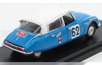 CITROEN Ds21 №62 Rally Montecarlo (1970) Salomon - Saintigny, Blue Ivory