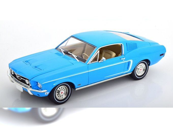 FORD Mustang Fastback "Ford Rainbow Of Colors" (1968), Sierra Blue