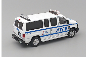 FORD E-350 Super Duty Van "New York Police Dept.", white