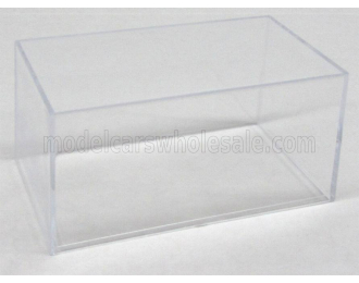 Plastic Display Box For Edicola ( Base Not Included ) Lungh.cm 14.1 X Largh.cm 8.2 X Alt.cm 6.7 (altezza Interna Cm 6.6) For Base Type Lancia Collection - Abarth Collection - Mille Miglia Collection And Other.., 