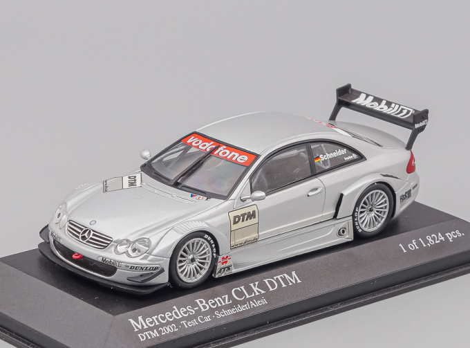 MERCEDES-BENZ Mercedes-Benz CLK Coupe DTM 2002, silver