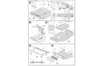 Сборная модель TOYOTA Corona Mark II Grand 4 Door Sedan(X30)