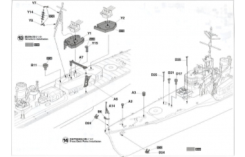 Сборная модель Эсминец ВМС Японии ISOKAZE "Super Detail", в комплект входит фототравление (Limited Edition)