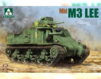 Сборная модель Американский средний танк M3 Lee