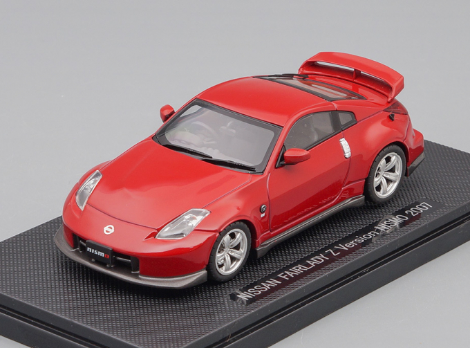 NISSAN Fairlady Z Nismo 2007, red