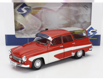 WARTBURG 312 Camping Deluxe Sw Station Wagon (1960), Red Cream