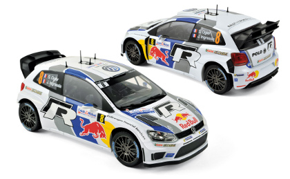 VOLKSWAGEN POLO R WRC #8 S.Ogier-J.Ingrassia Winner Rally France 2013 (World Champion)