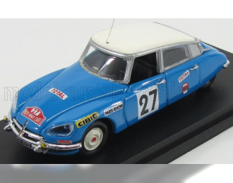 CITROEN Ds21 №27 Rally Montecarlo (1970) Pouderoux - Vincent, Blue