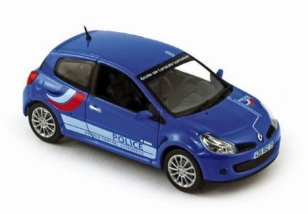 RENAULT Clio RS Police 2007, blue