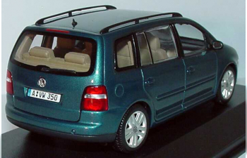 VOLKSWAGEN Touran (2003), diving blue (бирюзовый металлик)