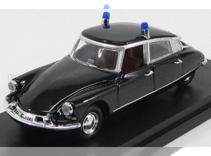 CITROEN Id19 Prefecture De Paris - Police - (1968), Black