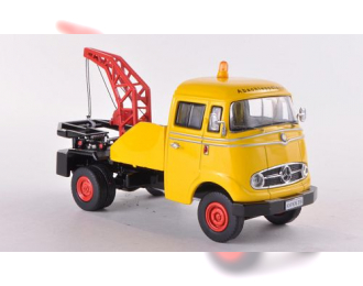 MERCEDES-BENZ L 319 D tow-truck, yellow