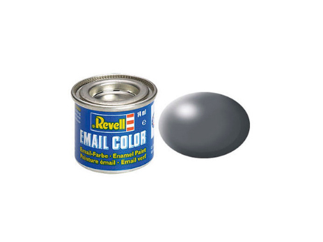 Краска алкидная - Темно-серый (RAL 7012), сатиновая, 14 мл