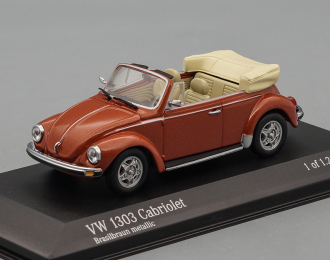 VOLKSWAGEN 1303 Cabriolet 1972-80, brown metallic