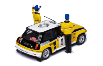 RENAULT 5 Turbo #5 J.Ragnotti/J.M.Andre, Rally Monte Carlo (1981), yellow