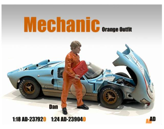 Mechanic Dan, orange (car not included).