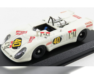 PORSCHE 908/2 Flunder Spider N 40 Temporada 1970 Decadenet - Pairetti, White