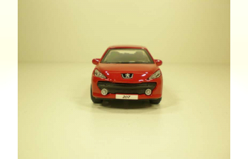 PEUGEOT 207, Street Fire 1:43, красный