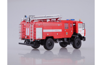 АЦ-3-40 (Камский грузовик 43502), красный