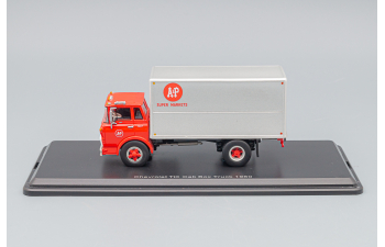 GMC Tilt Cab A P Supermarket (1960), red silver