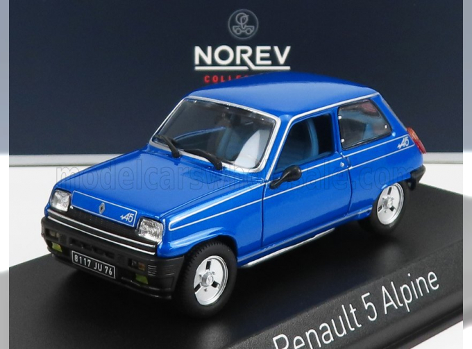 RENAULT R5 Alpine (1977), Blue Met