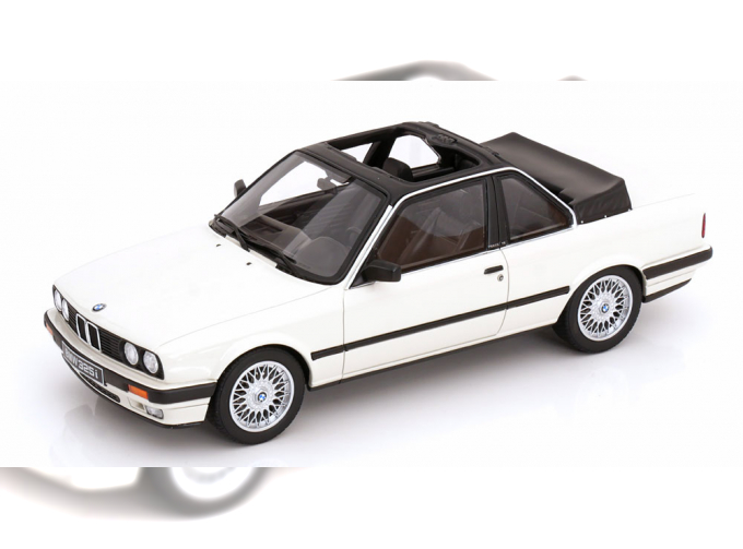 BMW 325i E30 Baur Convertible (1988), white