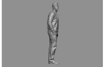 Фигурка Мужчина с усами (под покраску)