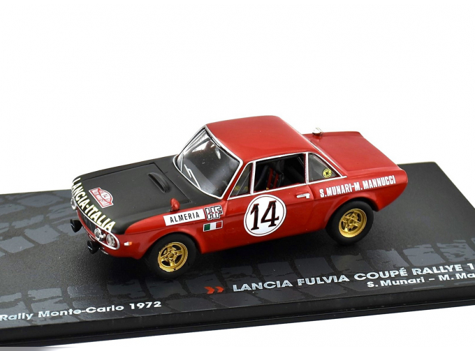 LANCIA Fulvia Coupe Rallye 1.6 HF #14 S.Munari/M.Mannucci победитель Rally Monte-Carlo 1972