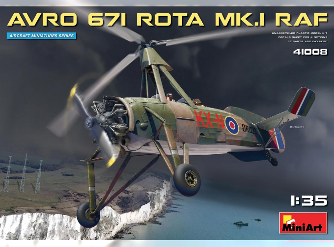 Сборная модель Вертолет AVRO 671 ROTA MK.I RAF