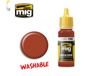 WASHABLE RUST