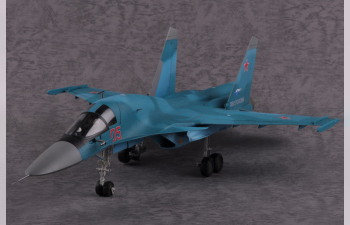 Сборная модель Самолет Russian Su-34 Fullback Fighter-Bomber