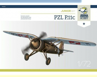 Сборная модель Самолет PZL P.11c Junior Set