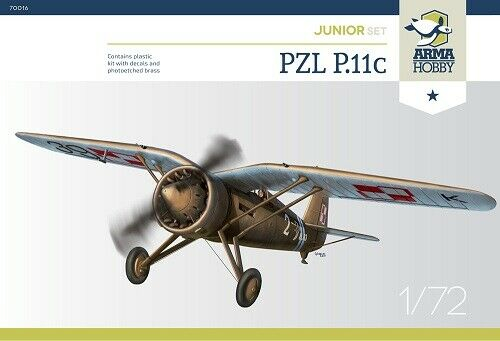 Сборная модель Самолет PZL P.11c Junior Set