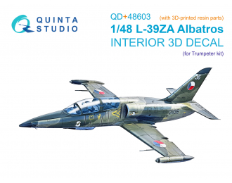 3D Декаль интерьера кабины L-39ZA (Trumpeter) (с 3D-печатными деталями)
