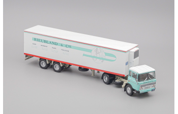 DAF 2600 Frigo (1962) Rieubland & Cie, turquoise / white