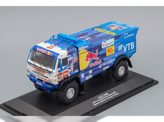 Камский грузовик 43509 №511, победитель ралли "Dakar-2020", А. Каргинов, А. Мокеев, Л. Леонов (2020)