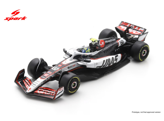 Haas VF-25 #87 MoneyGram Haas F1 Team 8th Chinese GP  Oliver Bearman (2025), red / white / black