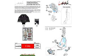 Приборная доска цветная для P-39Q LööK