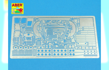 Additional set with parts for engine and suspension to german Steyr Type 1500 A/01,Tamiya&CMK